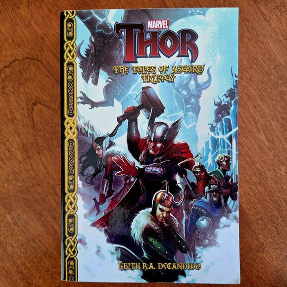THOR The Tales of Asgard Trilogy Paperback Book Marvel Novel - Picture 1 of 3